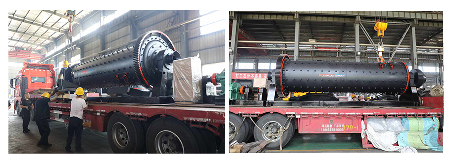 球磨機裝車發(fā)貨
